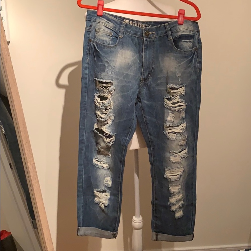 🆕 Machine Nouvelle Mode Jeans Size 13 or 32 waist